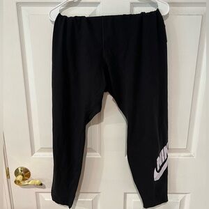 Nike Plus Size black leggings 3X